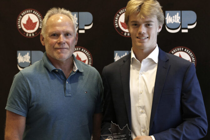 Michael Patrick wins OHA Don Sanderson Memorial Award